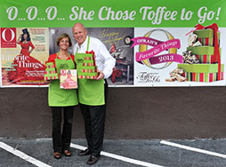 Lisa and Jim Schalk, owners of Toffee to Go